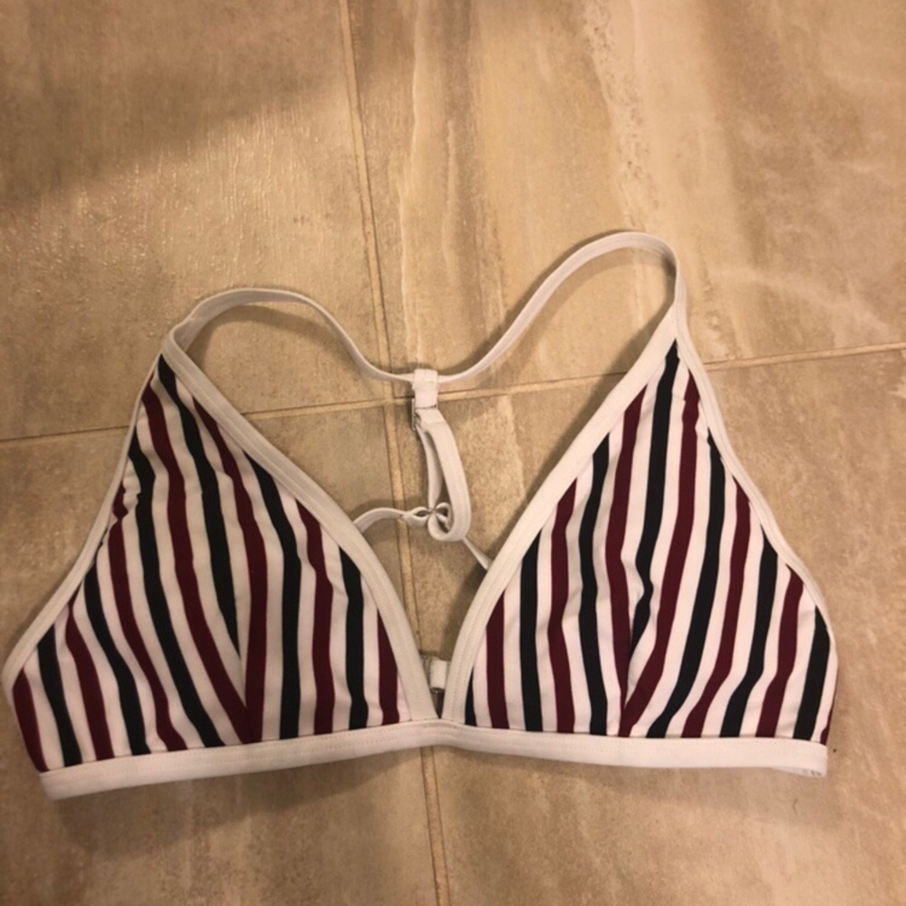 Striped Swim top